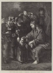 Christus segnet kleine Kinder